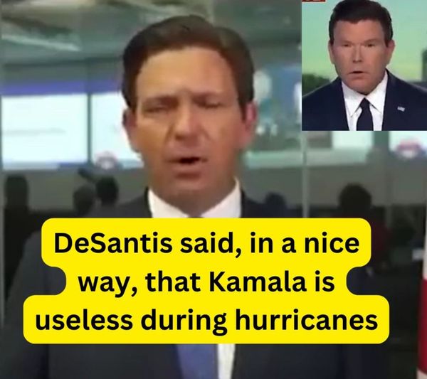 DeSantis Criticizes Kamala Harris’ Response During Hurricane