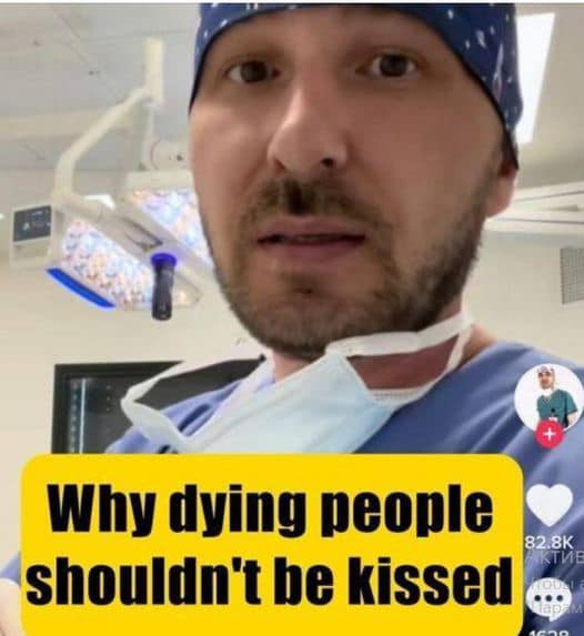 Why dying people shouldn’t be kissed