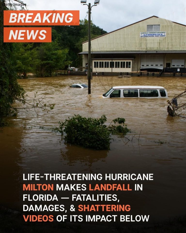 Hurricane Milton Makes Landfall in Florida