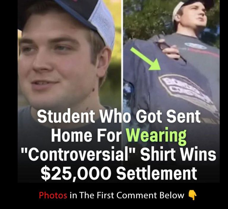 Student awarded $25,000 settlement for “controversial” shirt!!