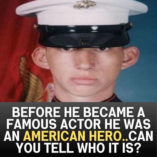 Before He Became a Famous Actor He Was an American Hero..Can You Tell Who It Is?