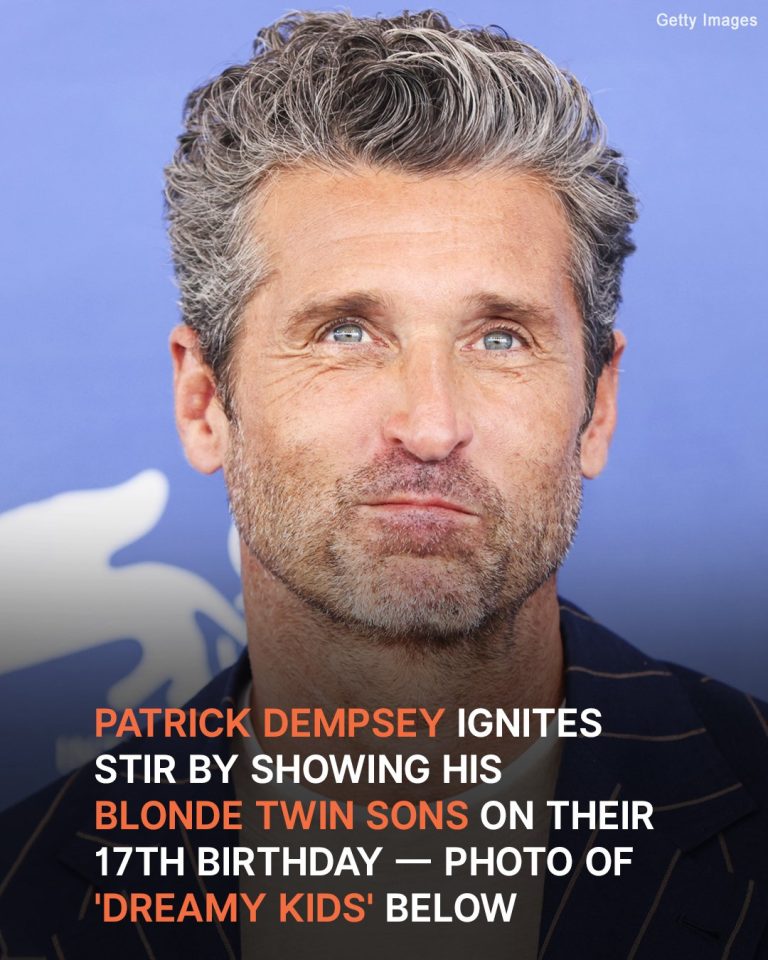 ‘Dreamy Kids’: Patrick Dempsey Shows off His Twin Sons on Their 17th Birthday