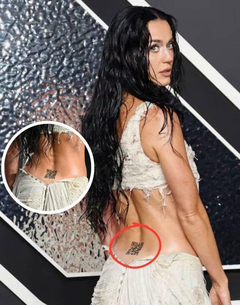 People Were Confused From Katy Perry’s QR Code On Her, And Here’s What It Means