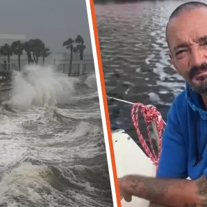 What Happened to This Florida Man Who Stood on His Boat Amid Hurricane Milton & Why Did He Refuse to Leave?