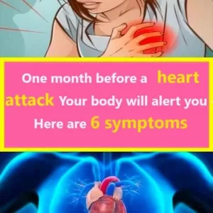 One month before a heart attack – Your body will alert you – Here are 7 symptoms