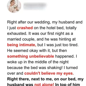 My Husband Turned Our Wedding Night into a Catastrophe