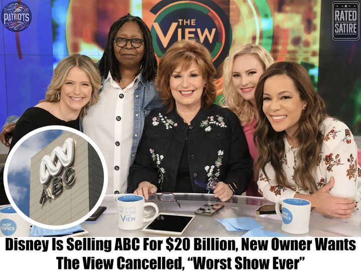 Breaking: Disney Is Selling ABC For $20 Billion, New Owner Wants The View Cancelled (nuna)