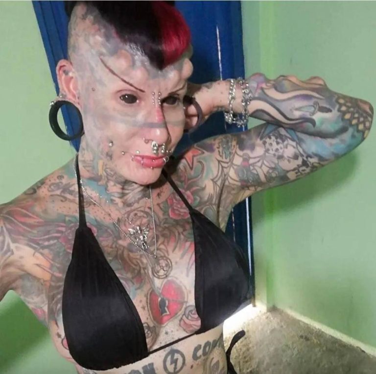 Tattooed ‘real-life vampire’ issues warning to others.