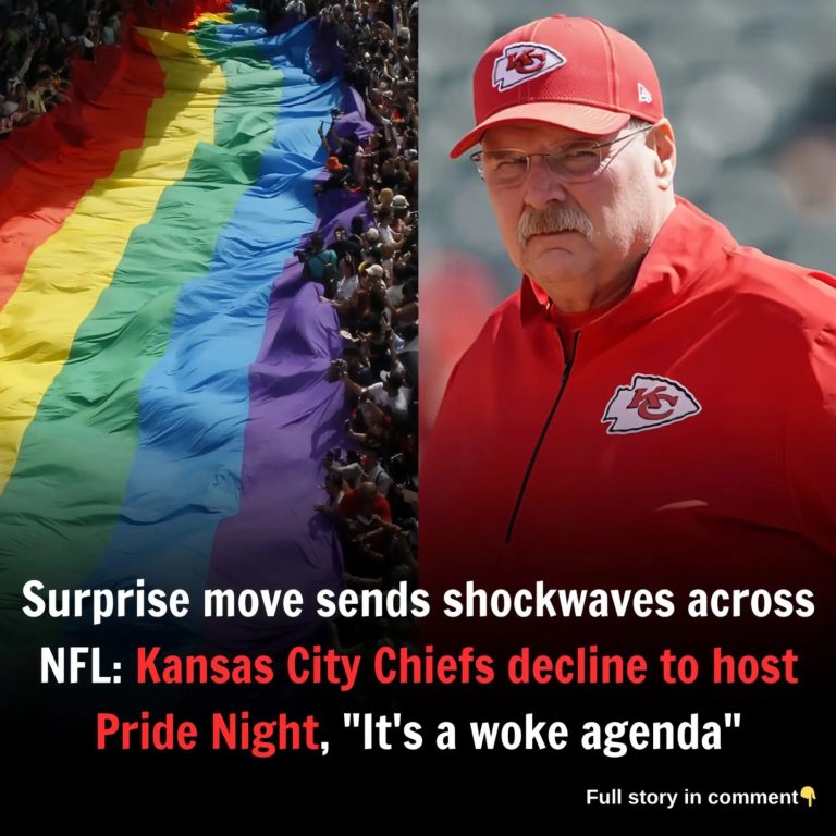 Surprise move sends shockwaves across NFL: Kansas City Chiefs decline to host Pride Night, “It’s a woke agenda”