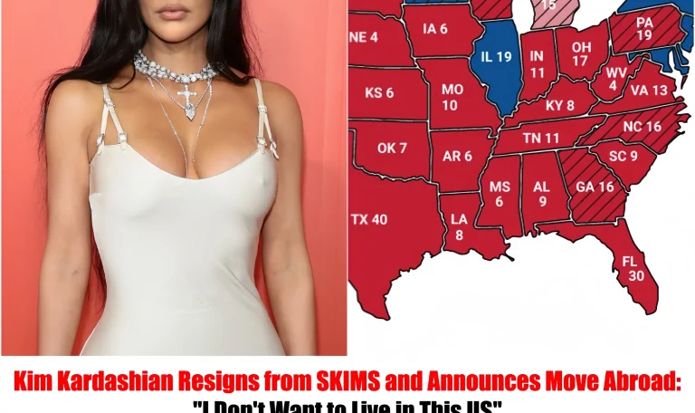 BREAKING NEWS: Kim Kardashian resigns from SKIMS and announces leaving the United States: “I don’t want to live in this US”-