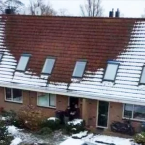 Several people from a small town in the Netherlands called the police after noticing something extremely strange at the house of nearby neighbors