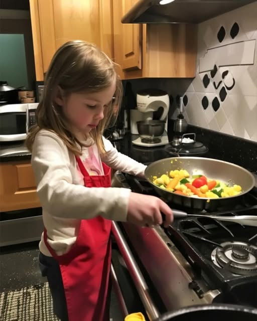 My Fiancé’s 7-Year-Old Daughter Does All the Chores — The Heartbreaking Truth Behind Her Determination to Be Perfect