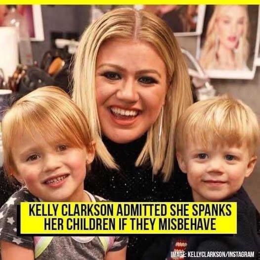 “Kelly Clarkson’s Honest Thoughts on Spanking: A Parenting Debate Unfolds”