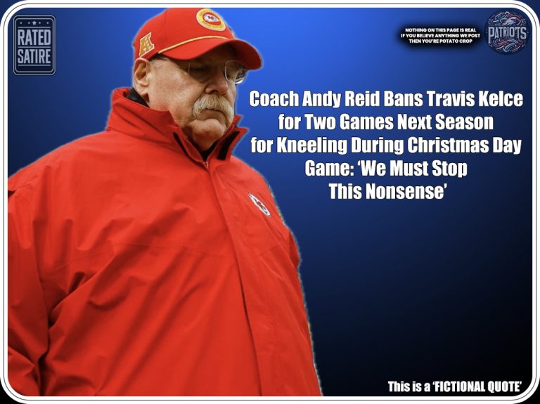 Coach Andy Reid Bans Travis Kelce for Two Games Next Season for Kneeling During Christmas Day Game: ‘We Must Stop This Nonsense’