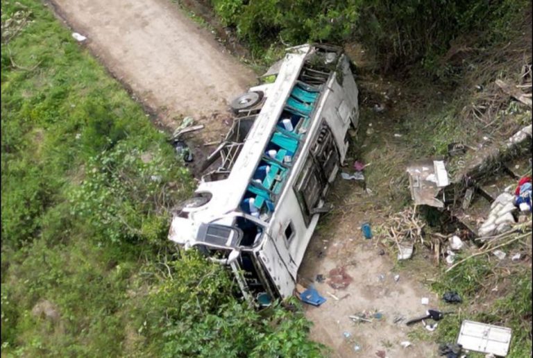 At Least 13 Dead, 28 Injured After Bus of Tourists Plunges Down 160-Foot Gorge