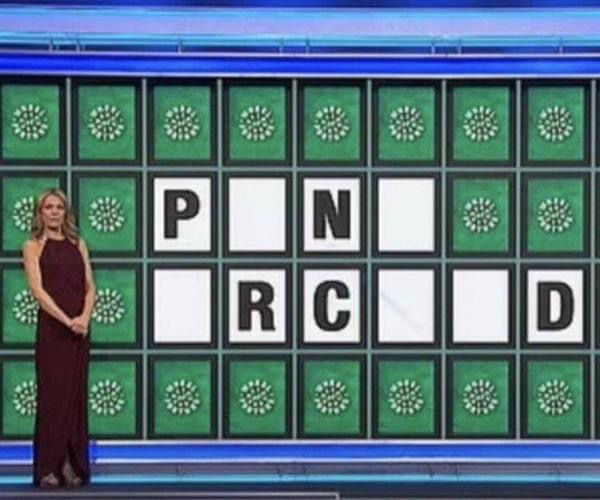 Wheel Of Fortune Puzzle Turns Heads Online