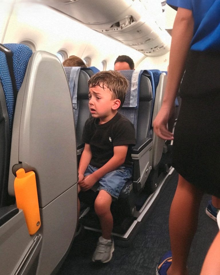 Stewardess Hears Crying from Lavatory, Finds Kid Who Wasn’t on Passenger List