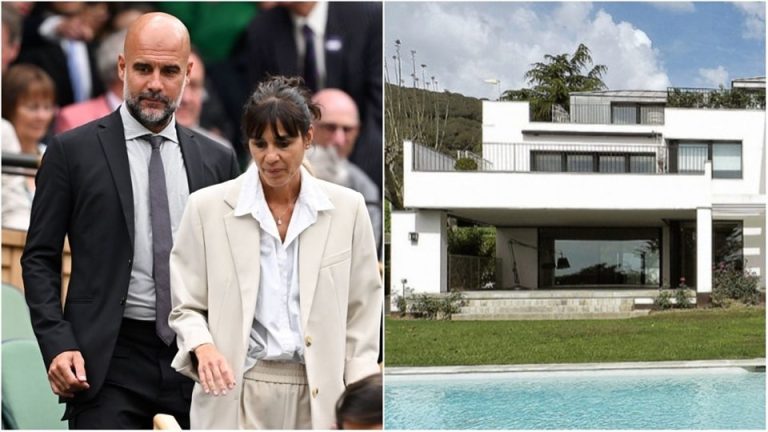 Pep Guardiola’s wife to takeover £8.5m family mansion in Spain following their divorce