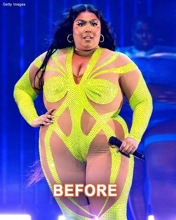 “Singer Lizzo, 36, Shows Off Slimmer Figure in Off-Shoulder Dress Following Significant Weight Loss: ‘I’m Loving This New Look’”