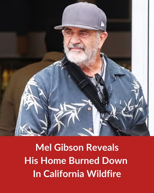 Mel Gibson shares sad truth after fire destroys his home