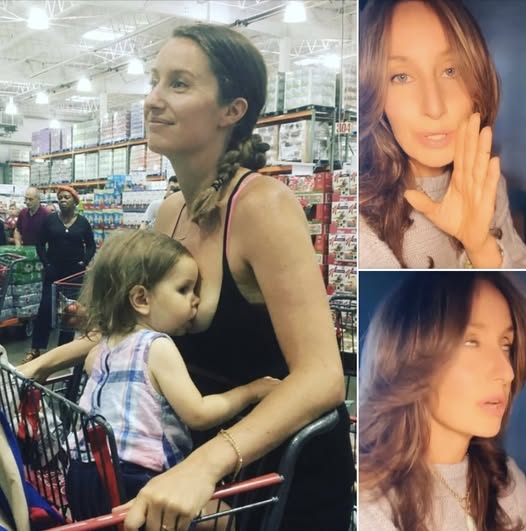 Mom Posts Pic of Her Breastfeeding in Costco and Finally Responds to Backlash