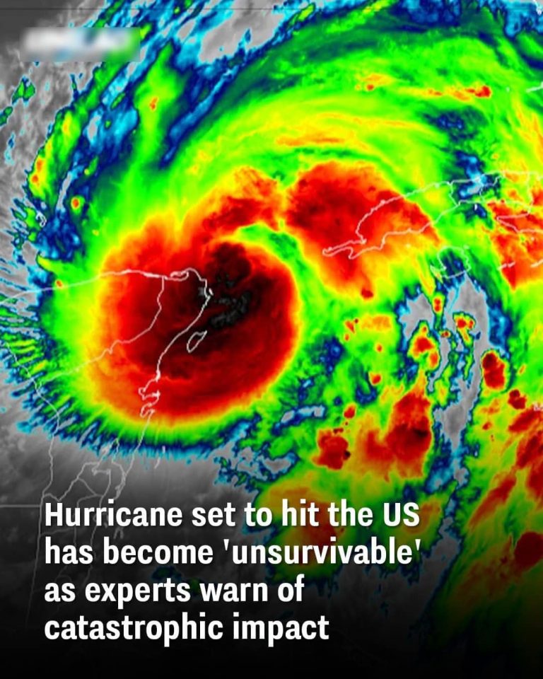 Hurricane set to hit the US has become ‘unsurvivable’ as experts warns of catastrophic impact