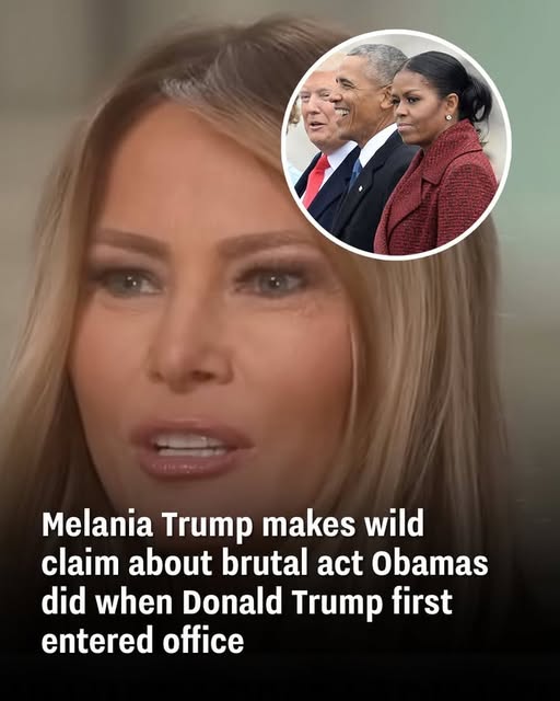 Melania Trump Reveals Sh0cking Claim About Obama Administration’s Secrets