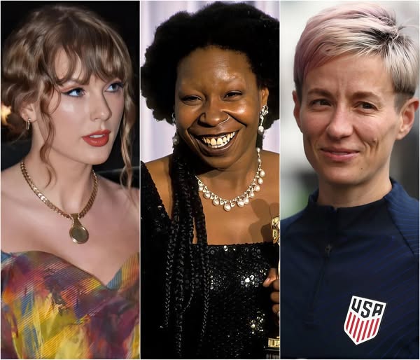 BREAKING NEWS: Whoopi Goldberg, Megan Rapinoe, and Taylor Swift decide to leave the United Statess