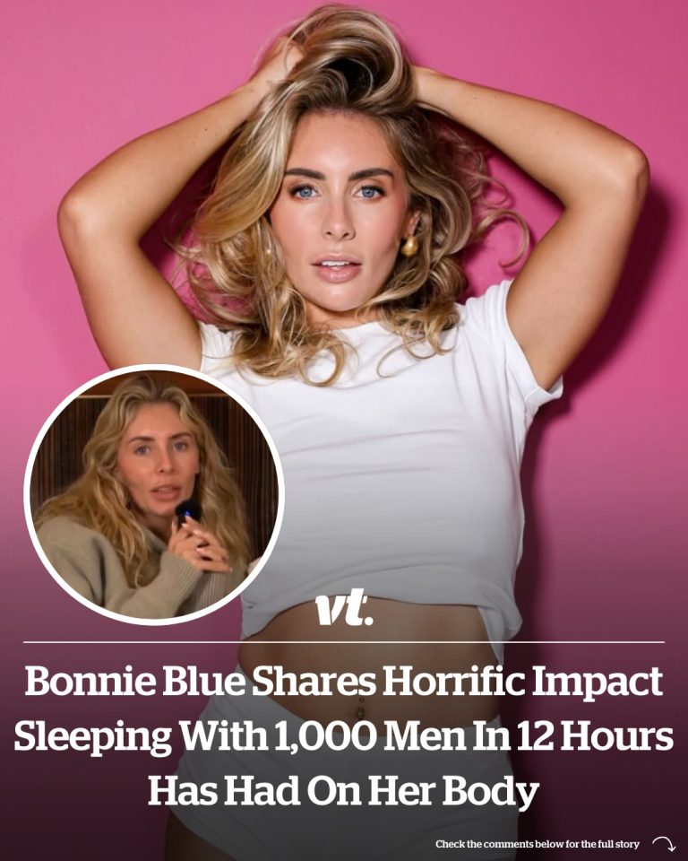 Bonnie Blue shares horrific impact sleeping with 1,000 men in 12 hours had on her body