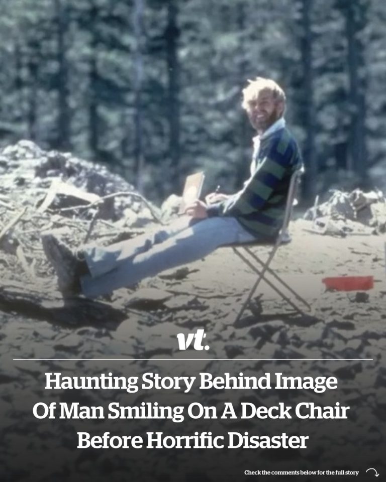 Haunting story behind image of man smiling on a deck chair before horrific disaster