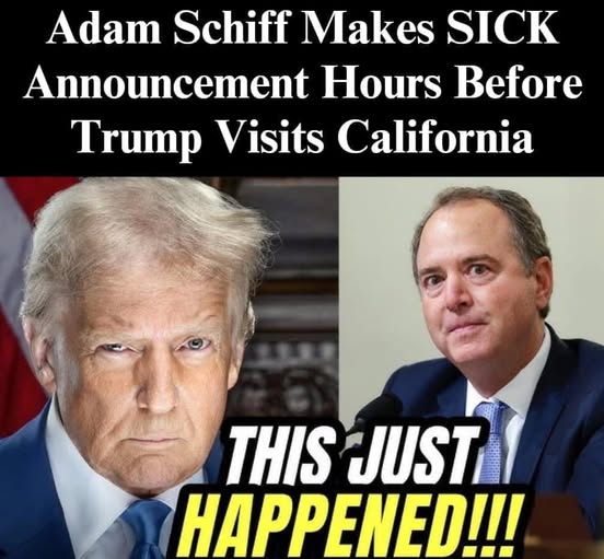 Schiff Snubs Trump’s Trip To California To Tour Wildfire Areas