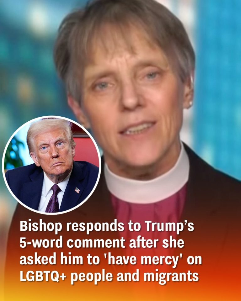 Bishop responds to Trump’s 5-word comment after..