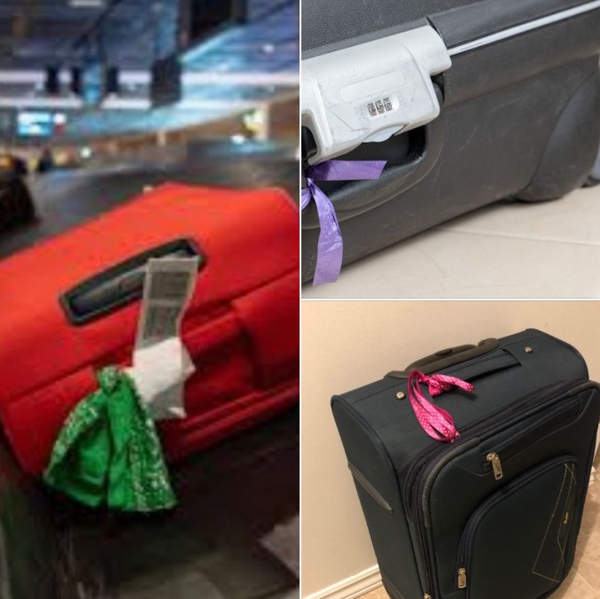 Here’s why you should never tie a ribbon on your luggage