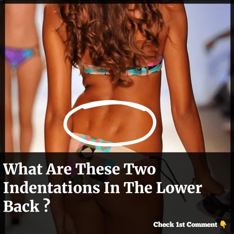 The Science Behind Lower Back Dimples: Few People Know This