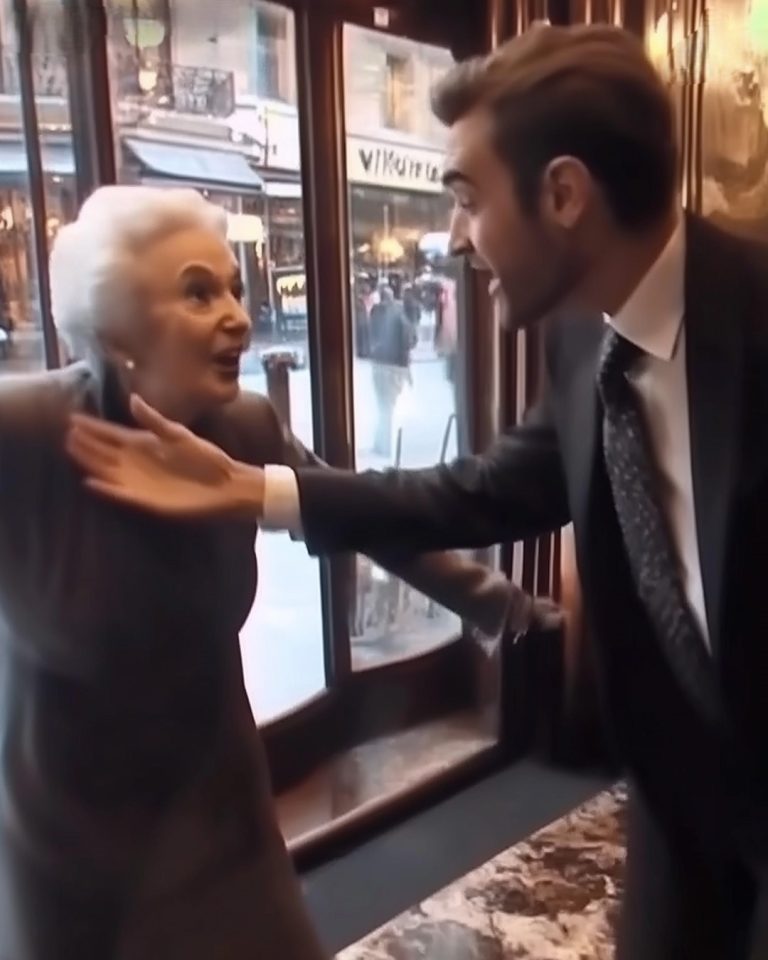 Restaurant Manager Kicks Out Old Lady Asking for Shelter, Next Day Sees Her Sitting with Owner