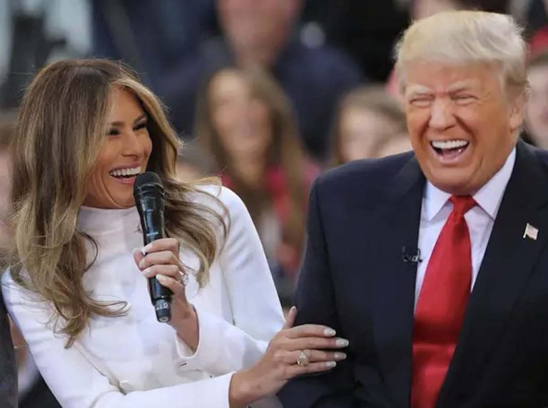 Photo Of Donald Kissing Melania At Baseball Game Turns Heads