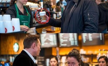 Elon Musk Overhears a Starbucks Cashier Struggling to Buy a Gift for Her Daughter—What He Does Next Will Melt Your Heart!