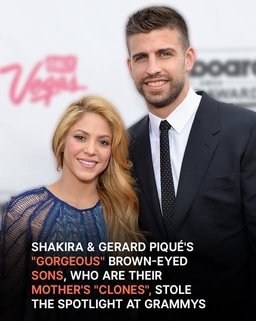 ‘They Look Just Like Their Mama’: Shakira’s ‘Cute’ Sons Steal the Spotlight at the Grammys – Photos