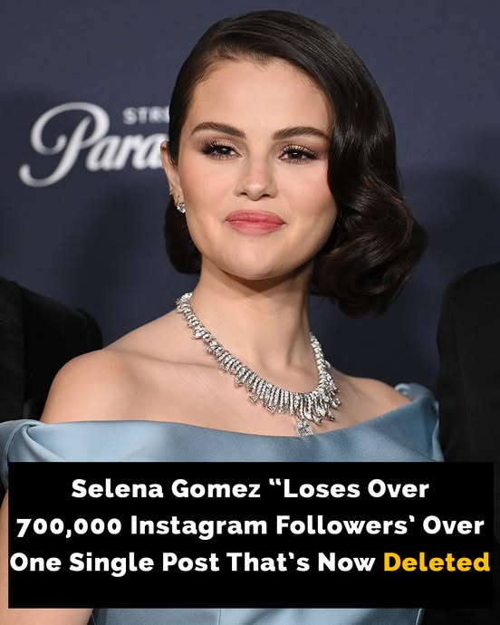 Selena Gomez drops 750,000 fans after weepy social media clip