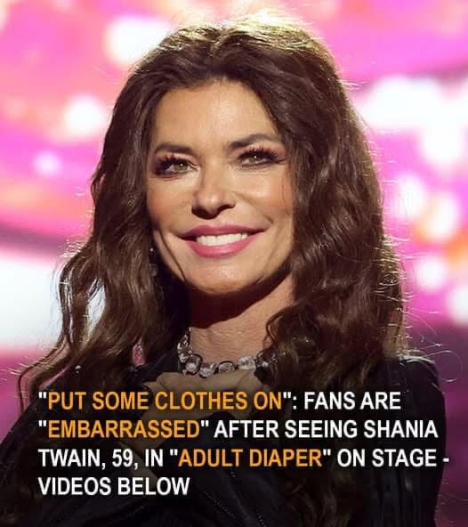 Fans React to Shania Twain, 59, Wearing a ‘Diaper’ During Her Recent Performance – Photos