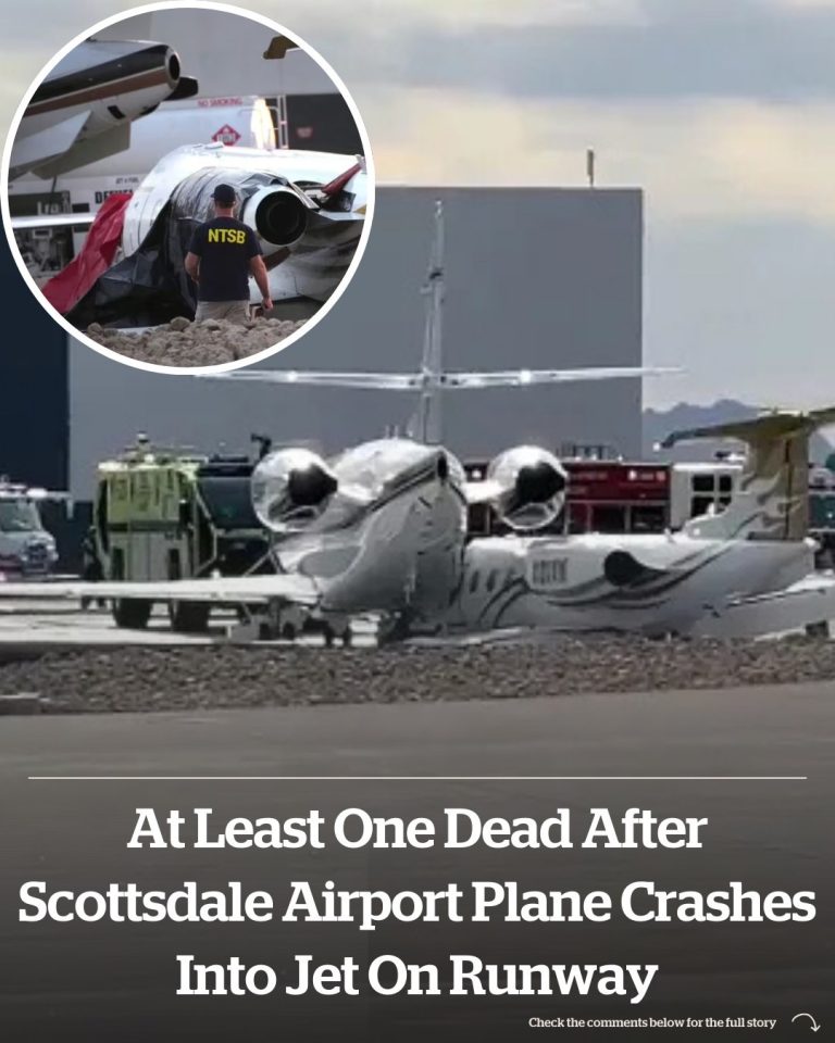 At least one dead after Scottsdale Airport plane crashes into jet on runway