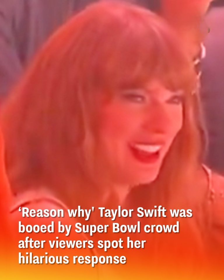 ‘Reason why’ Taylor Swift was booed by Super Bowl crowd after viewers spot her hilarious response