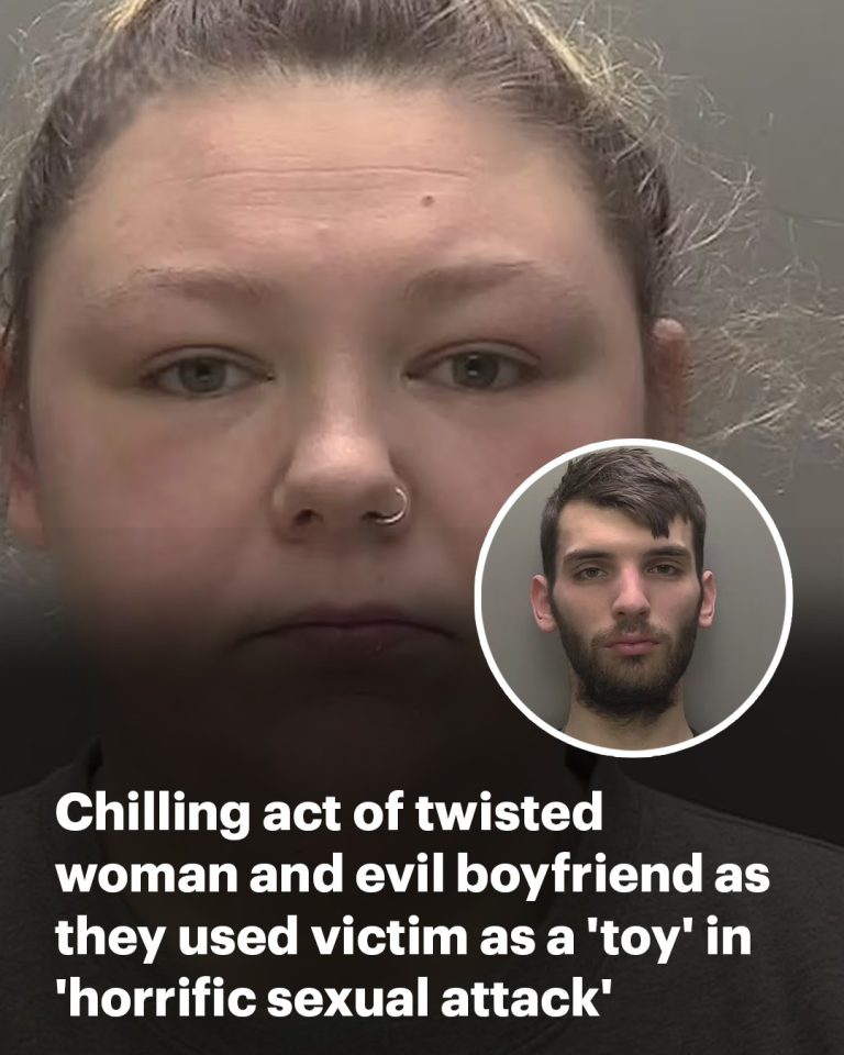 The chilling act of twisted woman and her evil boyfriend as they used victim as a ‘toy’ in ‘horrific sexual attack’