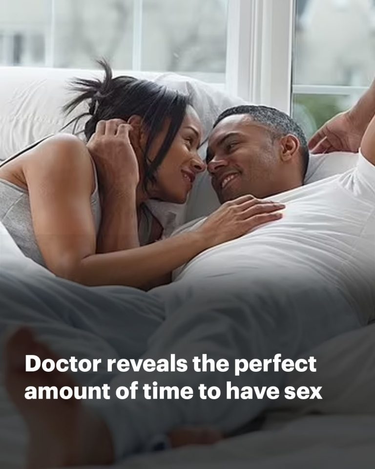 EXCLUSIVE Doctor reveals the perfect amount of time to have sex after surveying men and women across US