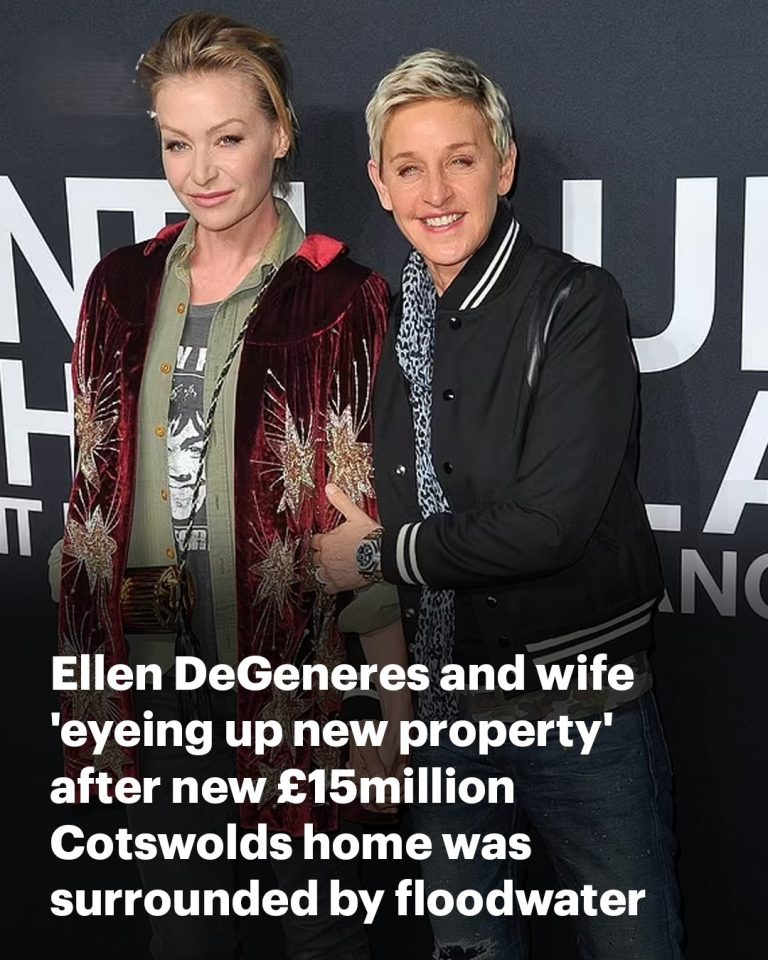 EXCLUSIVE Has Ellen already fallen out of love with her £15million Cotswolds dream home? Residents say US talk show queen and wife Portia de Rossi are already eyeing up new rural retreat after new home was surrounded by floodwater