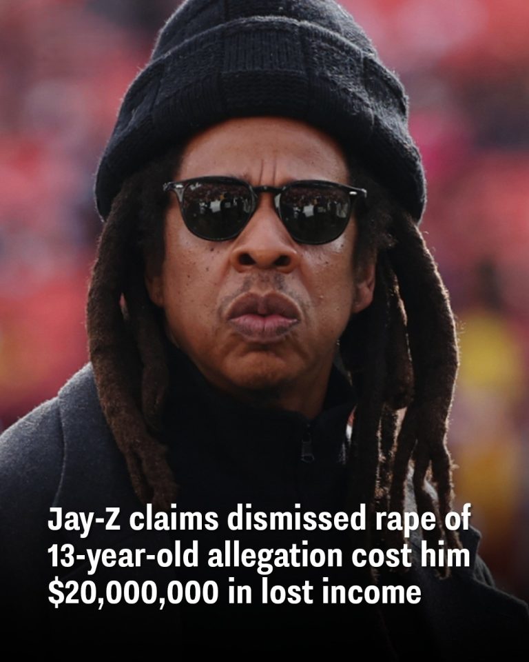 Jay-Z claims dismissed rape of 13-year-old allegation cost him $20,000,000 in lost income