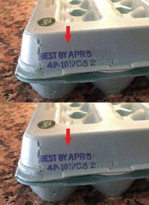 Pay attention to this date from now on. It’s not an ordinary expiration date. After working for years and years in grocery stores, I see that most people just randomly buy eggs without really noticing this detail ⁮⁬