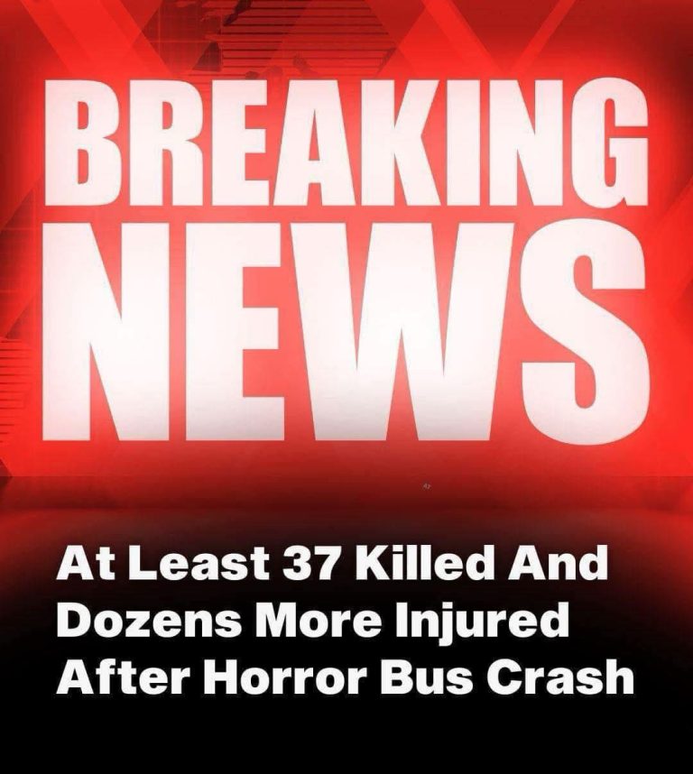 At least 37 people dead, and many injured in a devastating head-on crash between two buses