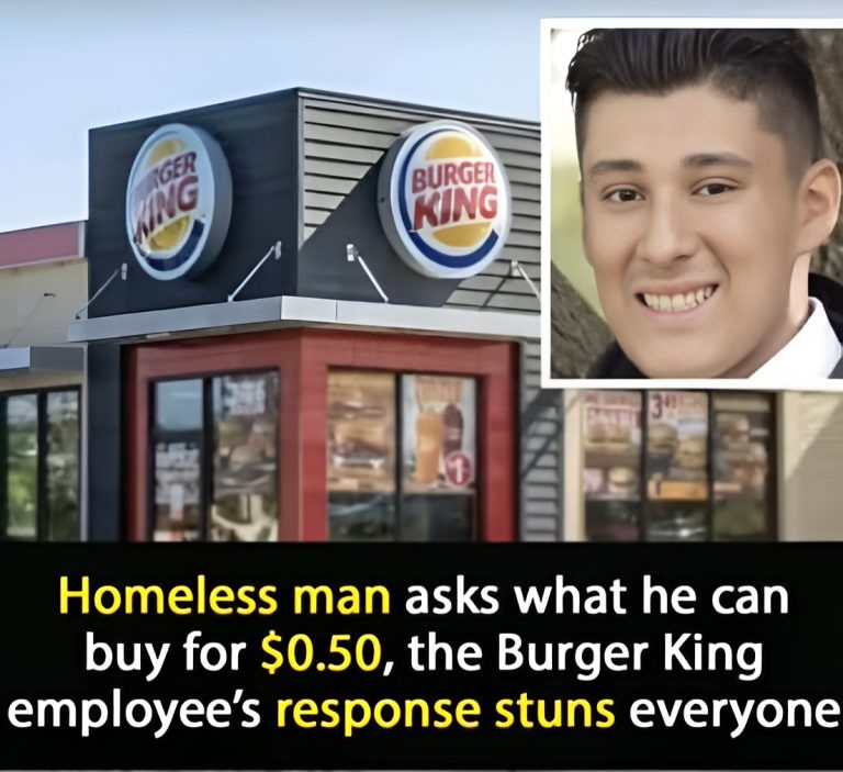 Homeless man enters Burger King and asks worker ‘What can I get for $0.50?’