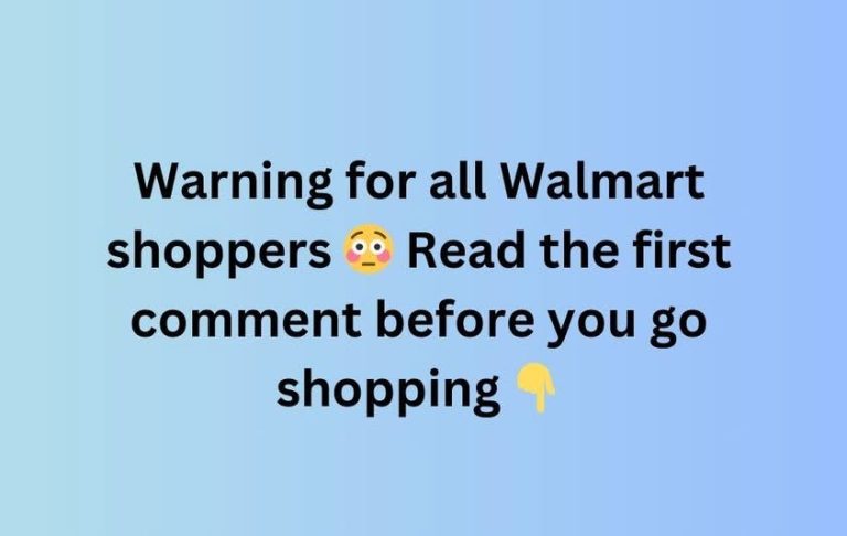 All Walmart Shoppers Should Read This Before They Go Shopping- Walmart Has Announced That They Are…